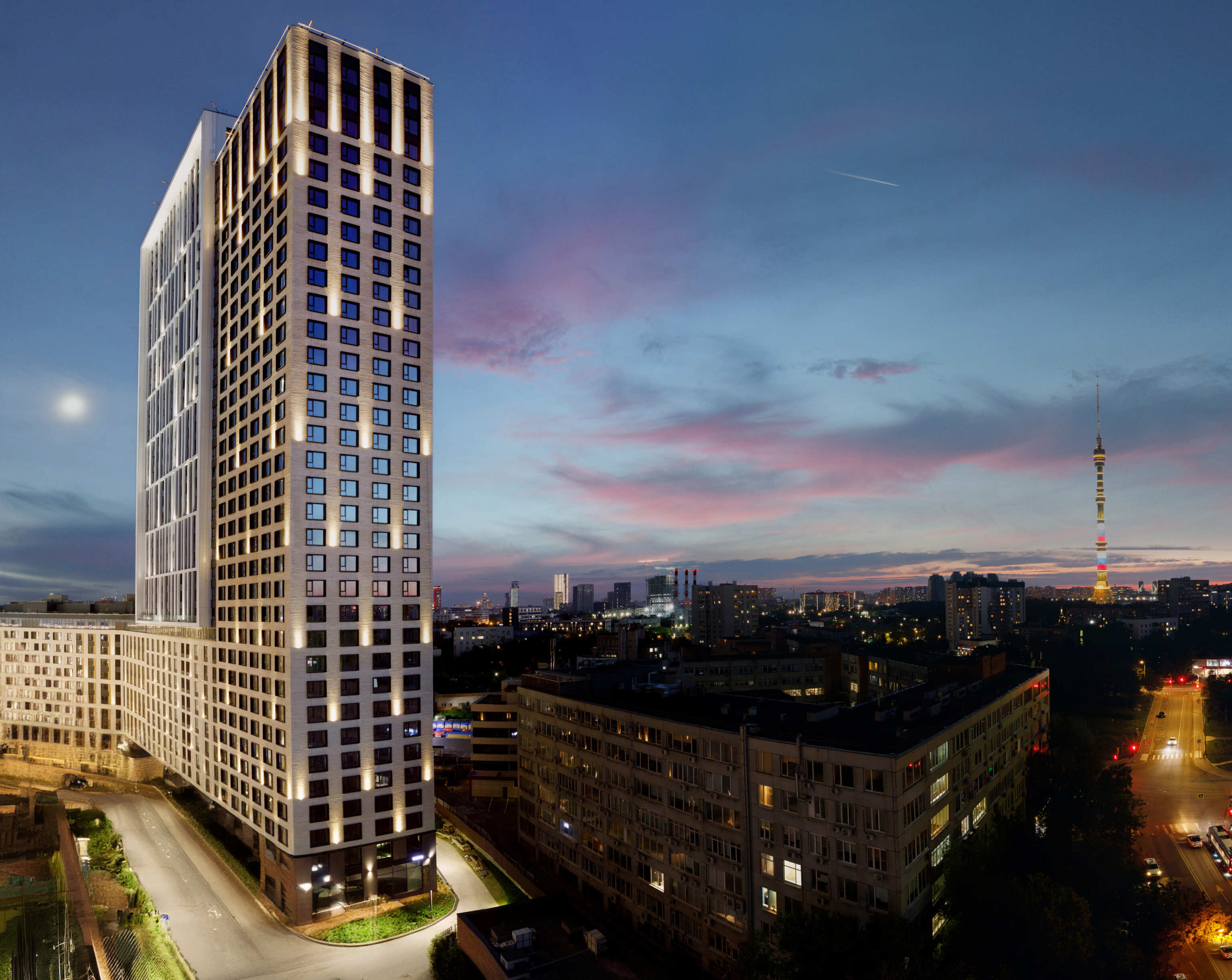 На Профсоюзной улице построят «дома-цветы» высотой 120 метров